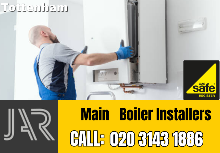 Main boiler installation Tottenham